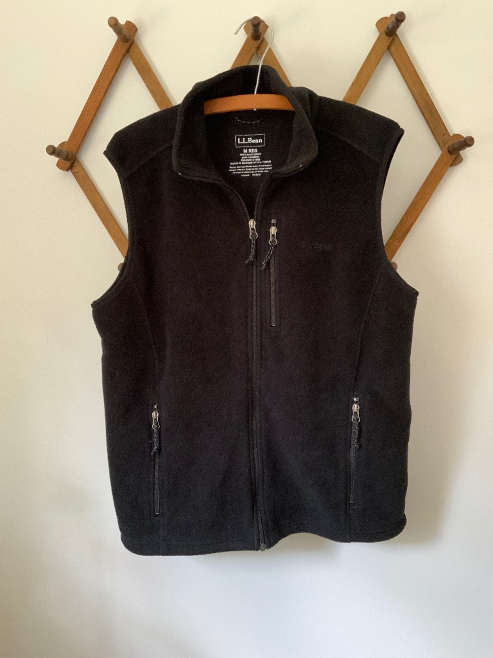 LLBean Fleece Vest Medium